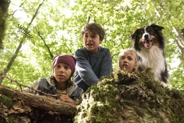 L-R: Dick (Ron Antony Renzenbrink), Julian (Marinus Hohmann) und Anne (Amelie Lammers)
