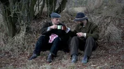 Nagestellte Szene: Pause. Nagestellte Szene: Pause.