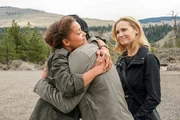 (v.li.): Antonia Thomas (Dr. Claire Browne), Will Yun Lee (Dr. Alex Park), Fiona Gubelmann (Dr. Morgan Reznick). (v.li.): Antonia Thomas (Dr. Claire Browne), Will Yun Lee (Dr. Alex Park), Fiona Gubelmann (Dr. Morgan Reznick).