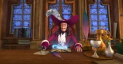 Captain Hook hat das Große Buch von Nimmerland in seinen Besitz gebracht. Er erweckt daraus Monster zum Leben.