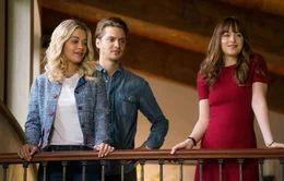 Rita Ora (Mia Grey), Luke Grimes (Elliot Grey), Dakota Johnson (Anastasia Steele).