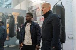 Teddy (Kevin Hart, l.); Randy / Der Mann aus Toronto (Woody Harrelson, r.)