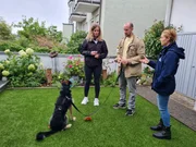 Honey, Lisa, David und Sophie (r.).
