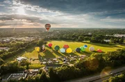 Ballonfahren über Kiel.