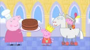 L-R: Granny Pig, Peppa Pig, George Pig