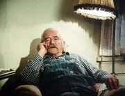 Sam Walton (Will Geer) ist in seinem Element: Er erzählt wieder einmal seine Lieblingsgeschichte von der Schlacht um San Juan Hill.