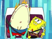 L-R: Mrs. Puff, SpongeBob
