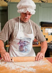 August 26th 2010, Rockland Maine. Mike Rowe visits the Berry Manor Inn located in Rockland Maine, Mike and Dirty jobs came to the Berry Manor to bake blueberry pies and visit with "The Pie Ladies" Anne Mannheim, Alice Taylor and Janet LaPosta. August 26th 2010, Rockland Maine. Mike Rowe visits the Berry Manor Inn located in Rockland Maine, Mike and Dirty jobs came to the Berry Manor to bake blueberry pies and visit with "The Pie Ladies" Anne Mannheim, Alice Taylor and Janet LaPosta.