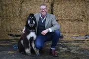 Master dog trainer Graeme Hall meets an aloof Afghan Hound called Esta.