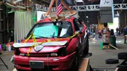 Chain Reaction: Fire and Ice Challenge: Team Aerospace's rocket car with missle crossbow