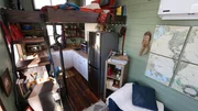 Nina and Jake are the proud owners of their very own dream tiny house that they got to design alongside their builder Bob Clarizio to fit their needs and desires, as seen on Tiny House, Big Living.
