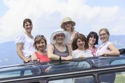 Die Landfrauen - von links: Simone Vogler, Anita Sack, Ilonka Scheuring, Sabine Hollweck, Regina Steiner, Susanne Krafft und Barbara Misthilger.