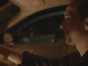 Cody behind the wheel of a car. Cody behind the wheel of a car.