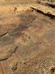 Das seltene römische Mosaik von Rutland