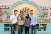 (v.li.): Sam Nixon, Allegra McEvedy, Nadiya Hussain, Mark Rhodes.