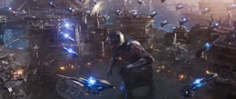 (L-R): Paul Rudd als Scott Lang/Ant-Man