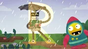 Im Garten von Nitsos Oma gibt es einen Roboter. Im Garten von Nitsos Oma gibt es einen Roboter.