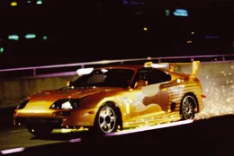 Der Toyota Supra im Rennen  +++ Die Verwendung des sendungsbezogenen Materials ist nur mit dem Hinweis und Verlinkung auf RTL+ gestattet. +++