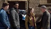 l-r: Adam Ruzek (Patrick John Flueger), Kevin Atwater (LaRoyce Hawkins), Kim Burgess (Marina Squerciati), Hank Voight (Jason Beghe)