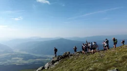 Blick ins Tal vom Greim.