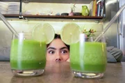 Lucies Grünkohl-Smoothie enthält viele Vitamine.