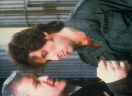 Rambo Brutaler Sheriff: Rochard Crenna als Trautman, Sylvester Stallone als John Rambo