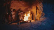 Schon die fr&uuml;hesten Menschen nutzen das Feuer.