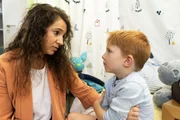 Lukas und Mama sprechen über ihren Streit.