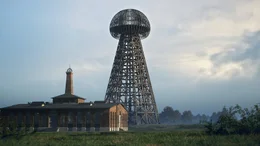 Das Wardenclyffe Labor auf Long Island. Von hier wollte Nikola Tesla Energie um die ganze Welt schicken.