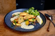 So sieht das traditionelle Pannfischgericht von Antje aus. So sieht das traditionelle Pannfischgericht von Antje aus.