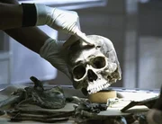 In einem Bus wird das Skelett eines jungen Mannes gefunden. Die Obduktion zeigt, dass er durch einen Schlag auf den Kopf ums Leben gekommen und seit mindestens zehn Jahren tot ist.