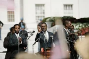 L-R: Andrew Young (Andr&eacute; Holland), Dr. Martin Luther King, Jr. (David Oyelowo) und Ralph Abernathy (Colman Domingo)