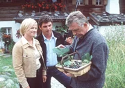 "Soko Kitzbühel", "Wilderer." Im Revier des passionierten Jägers Johannes von Wegenstein wird seit Monaten gewildert. Aber weder ihm noch seinem Jagdaufseher Franzach gelingt es, den Wilderer zu stellen. Als Wegenstein eines Morgens doch auf den Raubschützen trifft, endet dies für ihn tödlich. Karin und Andreas ermitteln bei Frau von Wegenstein, befragen den Hamburger Industriellen Sven Ludwig und dessen an den Rollstuhl gefesselte Mutter Therese. Ludwig hatte sich in Kitzbühel um die Pacht einer Hochgebirgs-Jagd bemüht, war aber speziell von Johannes von Wegenstein, dem Obmann der Jagdgenossenschaft, abgelehnt worden. Ist nun der lange gesuchte Wilderer auch der Mörder, oder sind es zwei Personen, die aus ganz unterschiedlichen Gründen geschossen haben könnten? Im Bild (v.li.): Kristina Sprenger (Karin Kofler), Hans Sigl (Andreas Blitz), Heinz Marecek (Hannes Kofler). "Soko Kitzbühel", "Wilderer." Im Revier des passionierten Jägers Johannes von Wegenstein wird seit Monaten gewildert. Aber weder ihm noch seinem Jagdaufseher Franzach gelingt es, den Wilderer zu stellen. Als Wegenstein eines Morgens doch auf den Raubschützen trifft, endet dies für ihn tödlich. Karin und Andreas ermitteln bei Frau von Wegenstein, befragen den Hamburger Industriellen Sven Ludwig und dessen an den Rollstuhl gefesselte Mutter Therese. Ludwig hatte sich in Kitzbühel um die Pacht einer Hochgebirgs-Jagd bemüht, war aber speziell von Johannes von Wegenstein, dem Obmann der Jagdgenossenschaft, abgelehnt worden. Ist nun der lange gesuchte Wilderer auch der Mörder, oder sind es zwei Personen, die aus ganz unterschiedlichen Gründen geschossen haben könnten? Im Bild (v.li.): Kristina Sprenger (Karin Kofler), Hans Sigl (Andreas Blitz), Heinz Marecek (Hannes Kofler).