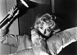Die Angriffe der V&ouml;gel werden immer aggressiver. Melanie Daniels (Tippi Hedren) kann ihnen kaum noch entgehen ...