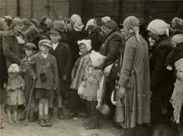 Im Vernichtungslager Auschwitz-Birkenau: Das Ende einer schrecklichen Reise &ndash; noch ahnen die Menschen nicht, was mit ihnen geschehen wird.