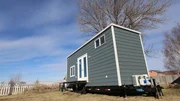 Tiny house owners Jake and Nina are so thrilled to be starting the next chapter of their life together in their very own tiny home that's helping them lead a life full of memories and experiences rather than things, as seen on Tiny House, Big Living.
