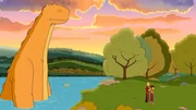 Tom ist mit seinen Freunden Tip und Wanda in Schottland nahe Loch Ness angekommen.
