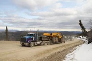 Truck on the way to Dawson. Truck on the way to Dawson.