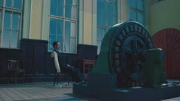 Ein bitteres Ende. Mit seinem Labor in Wadenclyffe wollte Nikola Tesla (Ivan Ivanov) der Welt die freie Energie&uuml;bertragung schenken. Doch als seine finanzielle Unterst&uuml;tzung wegbricht, ist er gescheitert.