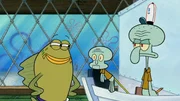 Mini Squidward (m.), Squidward (r.)