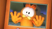 Garfield will sich von Master Control nicht in die Enge treiben lassen.