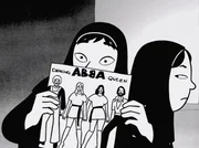 ARD PERSEPOLIS (persepolis), Frankreich/USA 2007, Regie Marjane Satrapi/Vincent Paronnaud, am Sonntag (29.08.10) um 00:05 Uhr im Ersten. Mit dem H&ouml;ren untersagter Popmusik protestieren die rebellische Marjane und ihre Freundinnen gegen das rigide Regelwerk der Mulahs, dem die W&uuml;rde der Frau nichts gilt. &copy; ARD Degeto, honorarfrei - Verwendung gem&auml;&szlig; der AGB im engen inhaltlichen, redaktionellen Zusammenhang mit genannter Degeto-Sendung und bei Nennung "Bild: ARD Degeto" (S2). DEGETO FILM/Presse und Programmbetreuung, Tel: 069/1509-334 oder -335, degeto-presse@degeto.de
