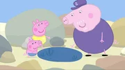 L-R: George Pig, Peppa Pig, Grandpa Pig