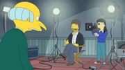 THE SIMPSONS: In a parody documentary, a young college-dropout CEO embraces the Silicon Valley “fake it until you make it” philosophy and bewitches Mr. Burns into funding her highly dubious dream project in the "Thirst Trap: A Corporate Love Story" episode of THE SIMPSONS airing Sunday, Oct 29 (8:00-8:30 PM ET/PT) on FOX. Guest voice Ken Burns.