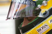 Ayrton Senna at the GP de Monaco in Monte Carlo, Monaco in 1990.