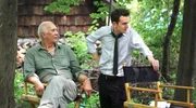 Frank (Frank Langella) und Jake Schreier (Director)