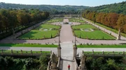 Garten von Schloss Weikersheim. Garten von Schloss Weikersheim.