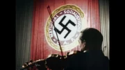 Musiker vor Hakenkreuz