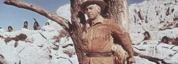 Old Surehand (Stewart Granger, M.) ger&auml;t in eine Falle und ist pl&ouml;tzlich von Indianern umzingelt ...