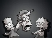 Bart (l.) und Lisa (r.) rächen sich an ihren Lehrern ....